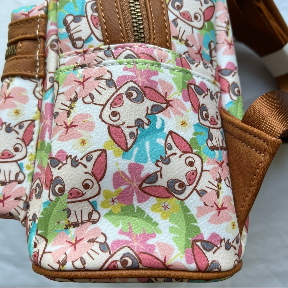 🎉 HOST PICK 🎉 NWT Disney Loungefly Moana Pua Mini Backpack - Picture 5 of 7